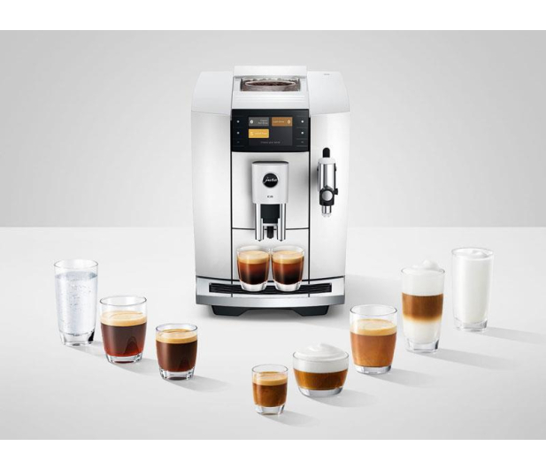 Jura E8 Piano White (ED) - 1529209 - zdjęcie 8